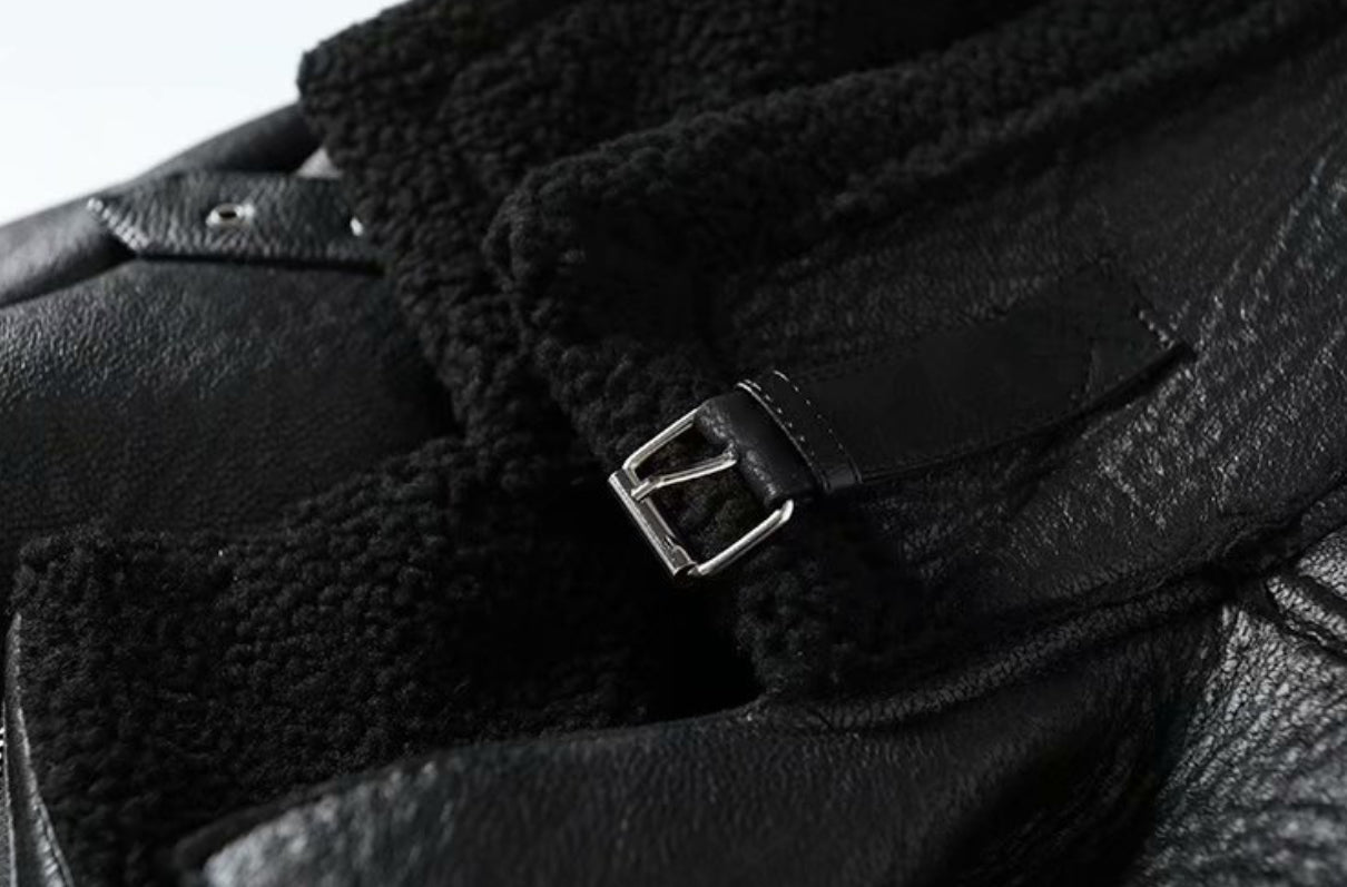 Winter Faux Leather Jacket