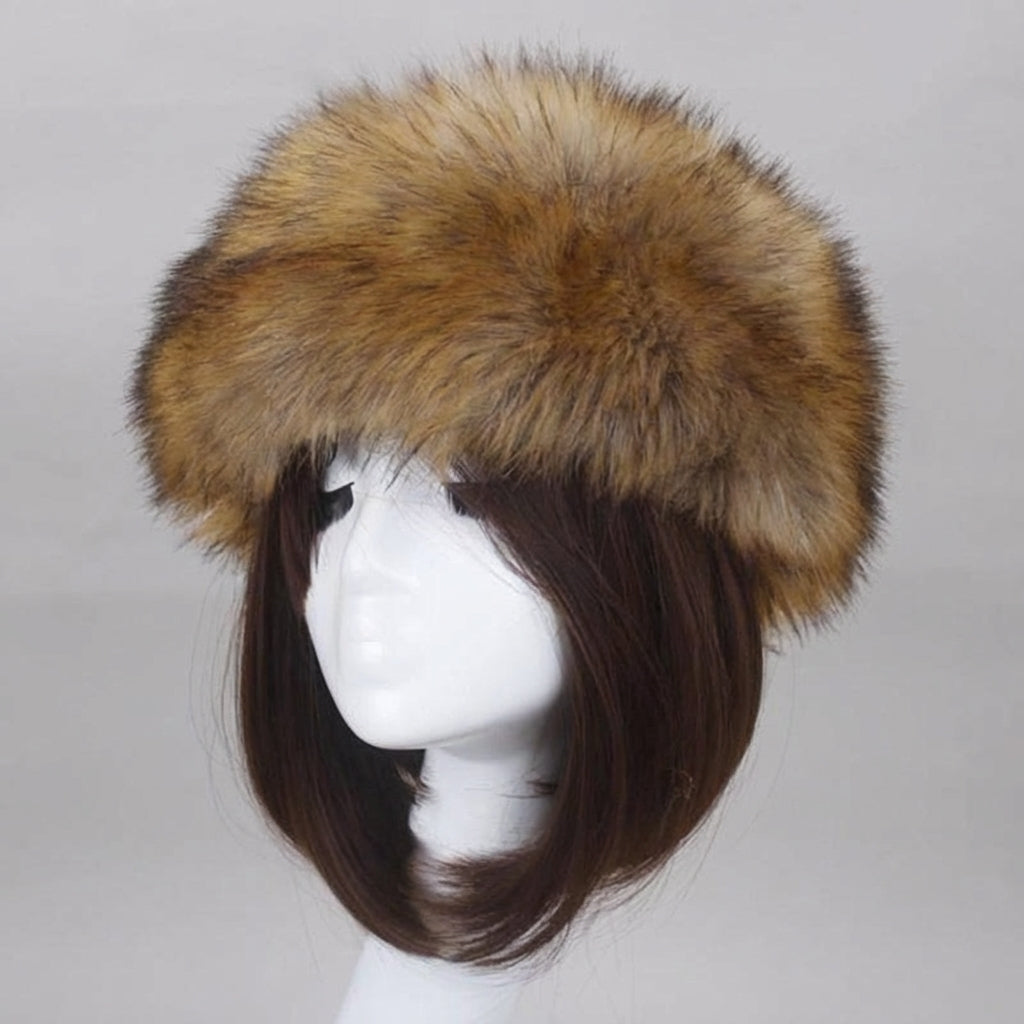 Plush Faux Fur Winter Hat