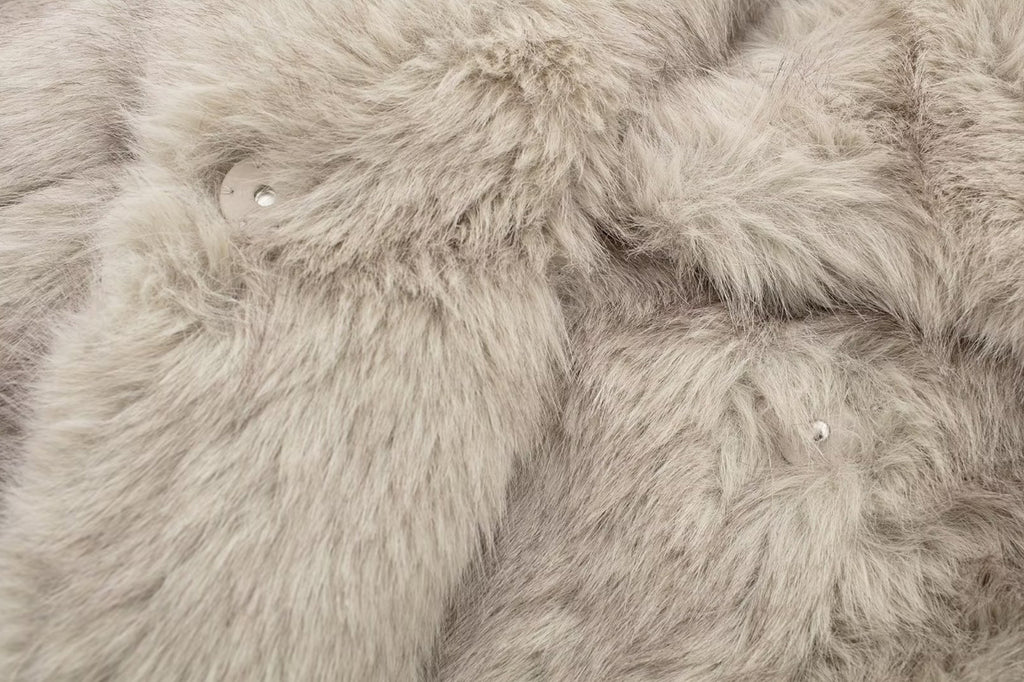 Modern Plush Winter Coat