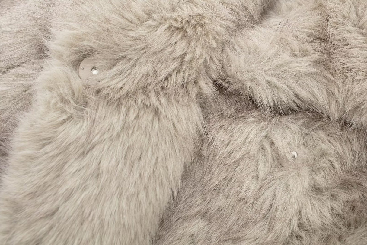 Modern Plush Winter Coat