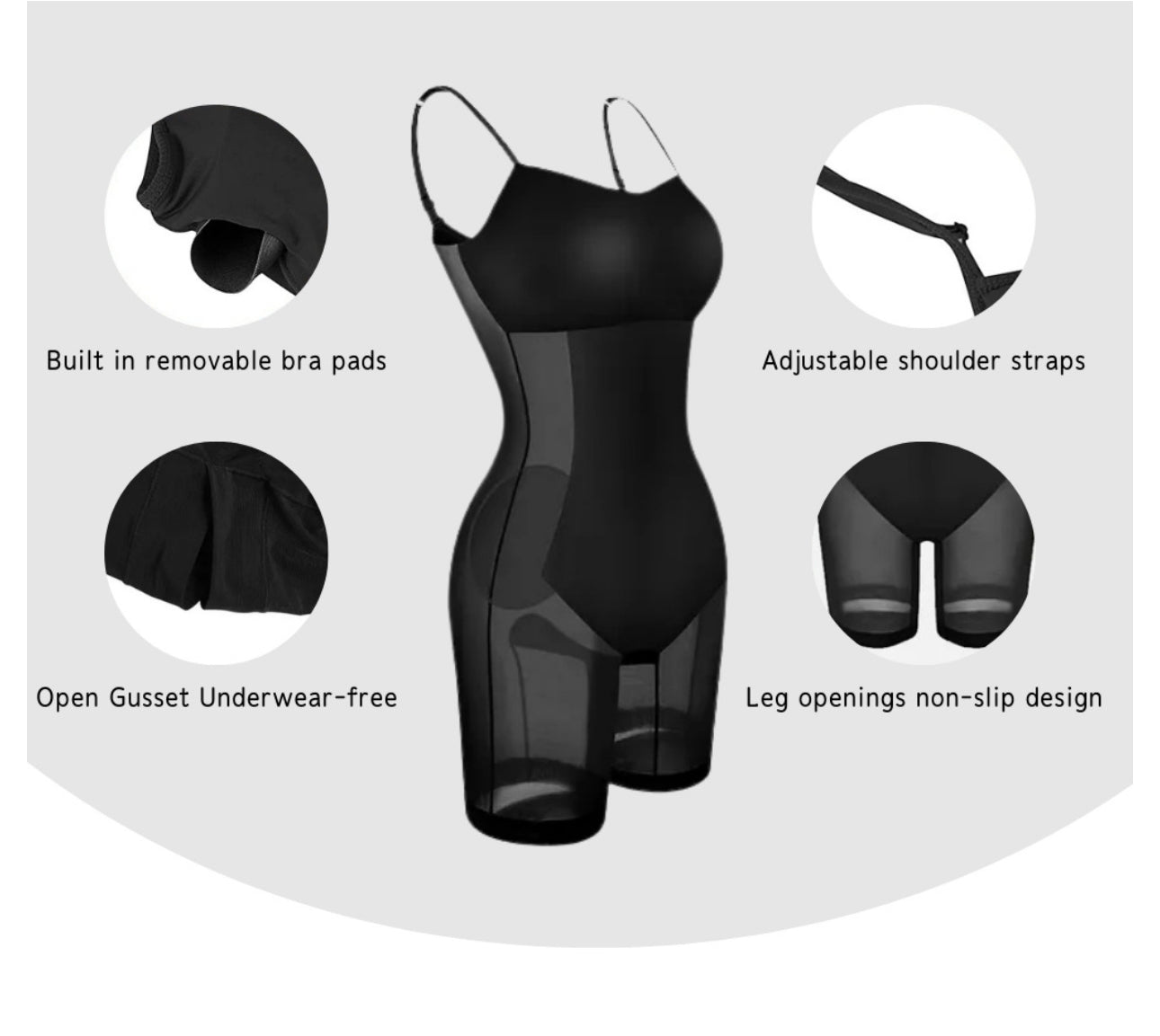 Shapewear Bodysuit Dress