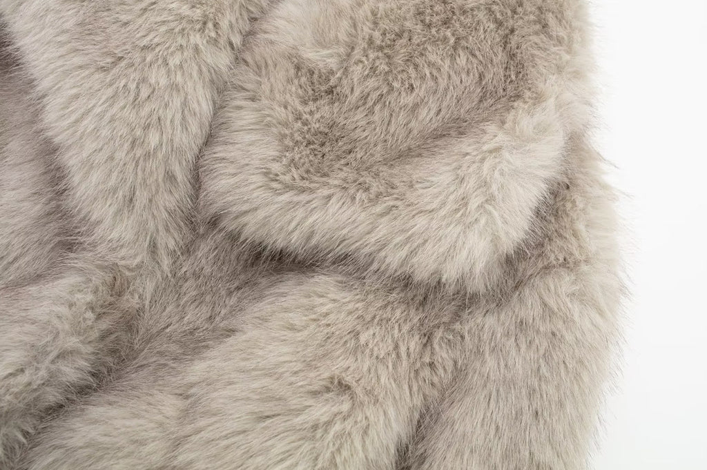 Modern Plush Winter Coat