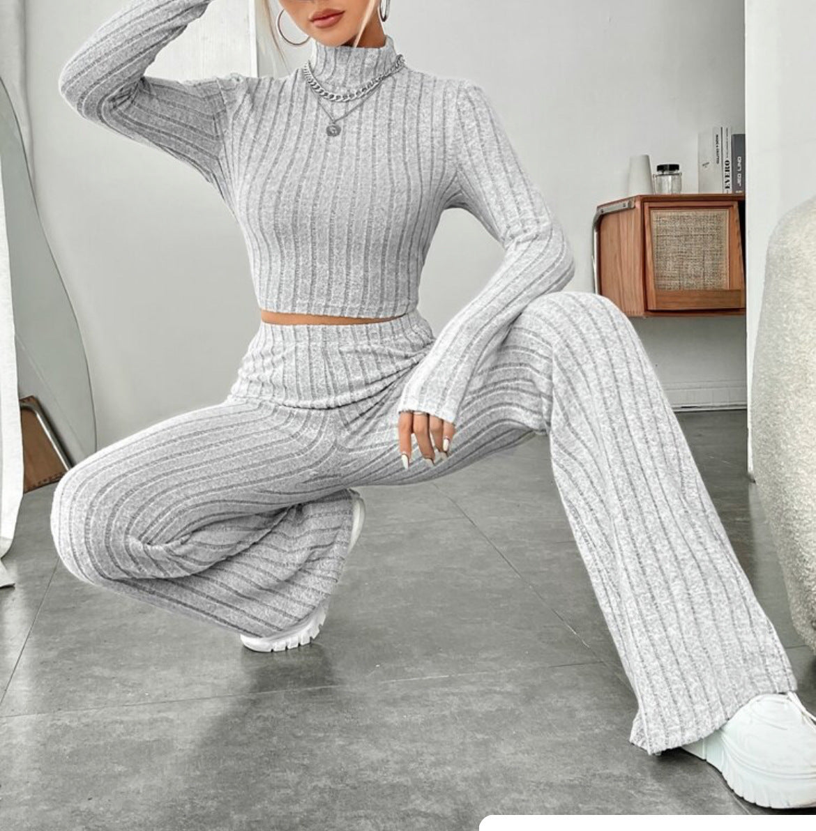 The Winterline Turtleneck Set
