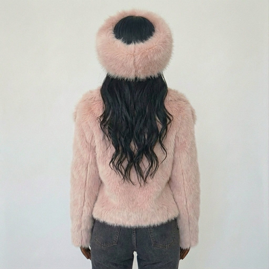 Modern Plush Winter Coat