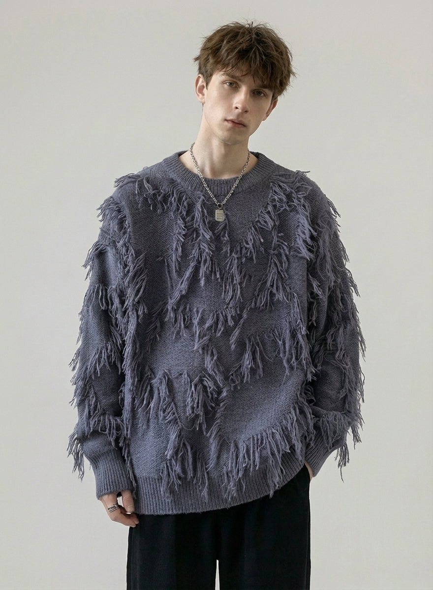 Cozy Jacquard Pullover Sweater