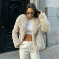 Modern Plush Winter Coat