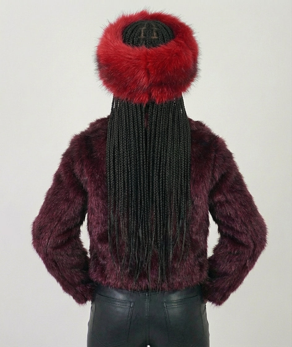 Modern Plush Winter Coat