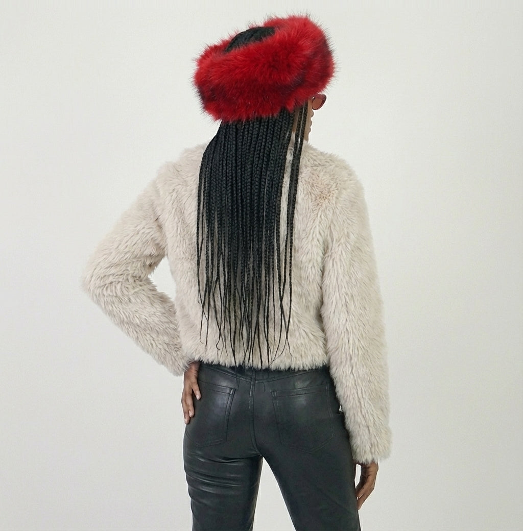 Modern Plush Winter Coat