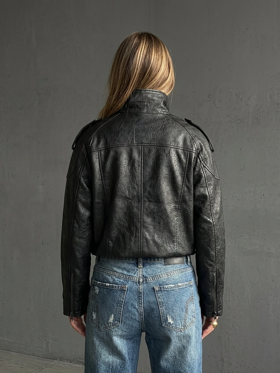 Form Leather Jacket For Her (women)