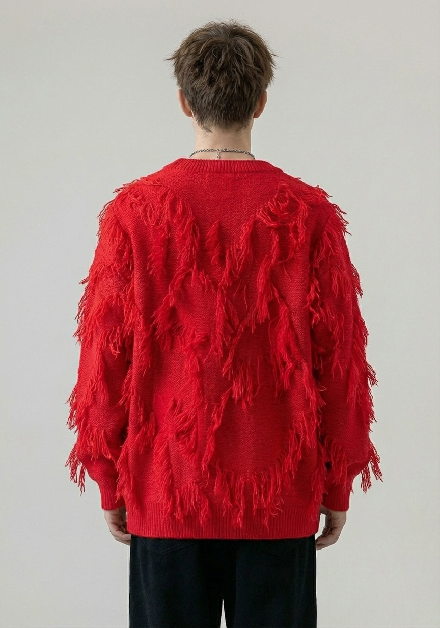 Cozy Jacquard Pullover Sweater