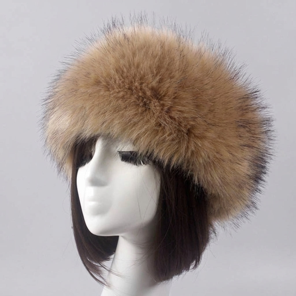 Plush Faux Fur Winter Hat