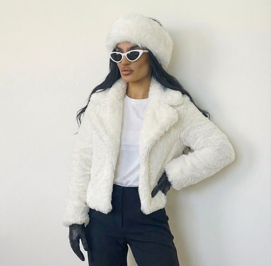 Modern Plush Winter Coat