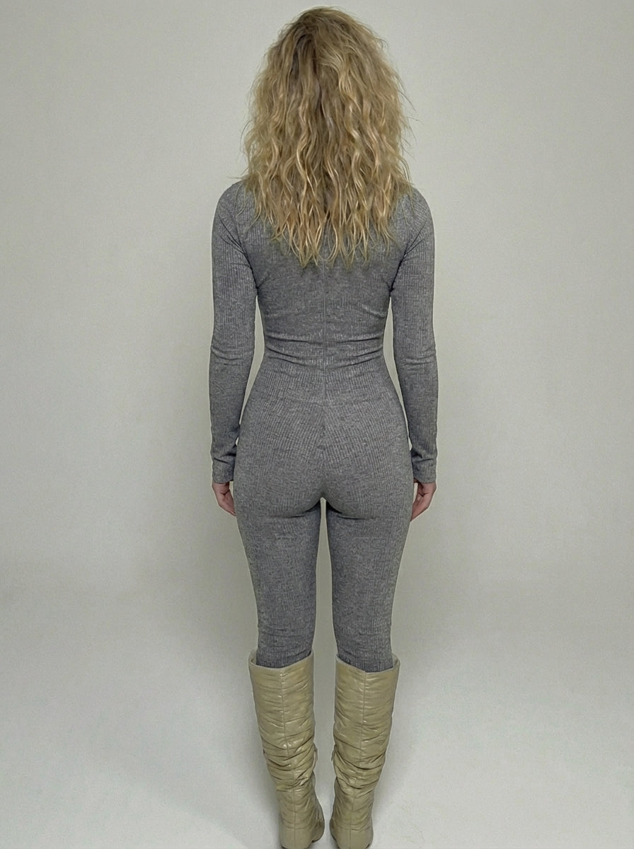 Modern Minimal Sculpt Jumpsuit