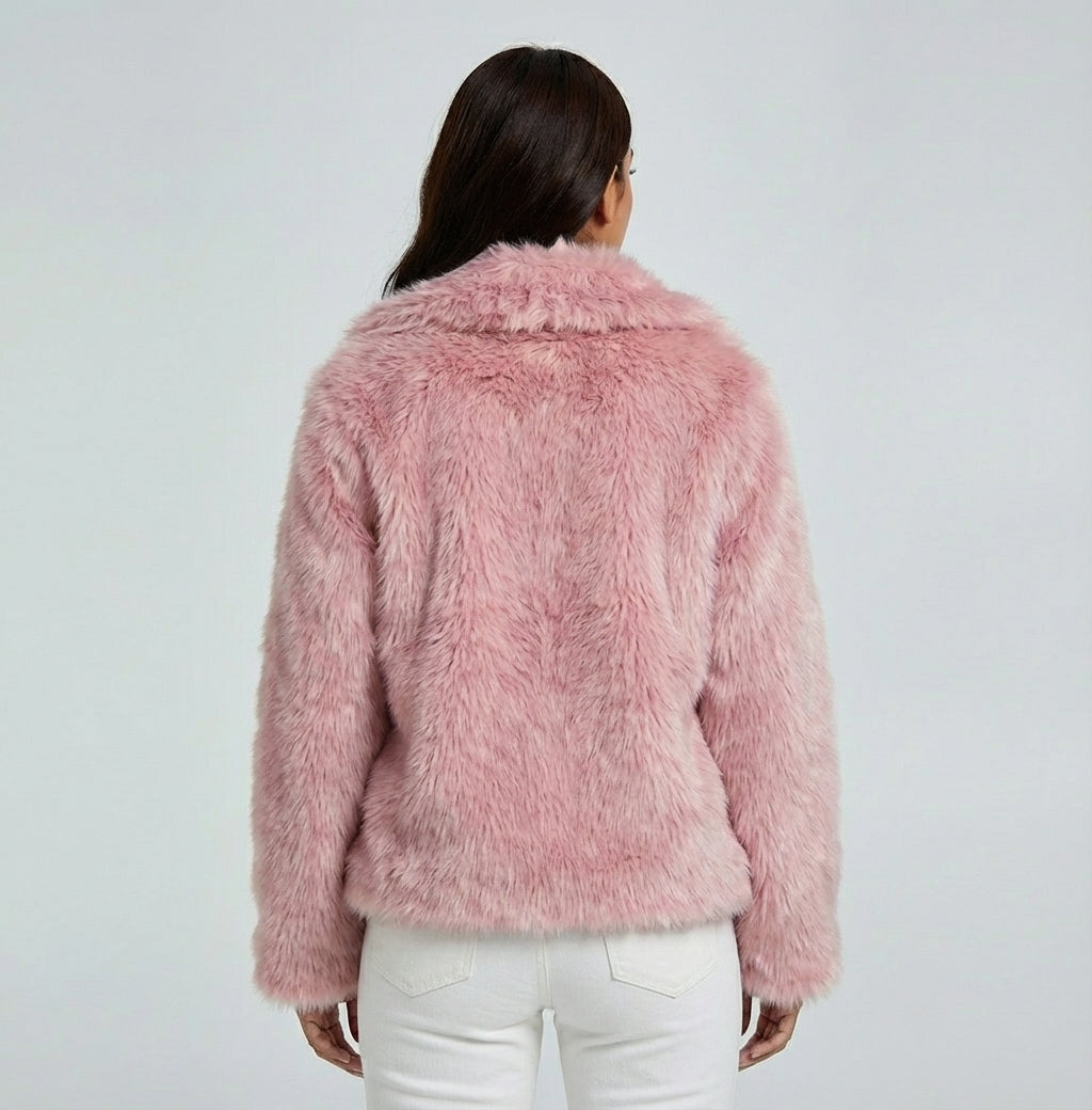Modern Plush Winter Coat