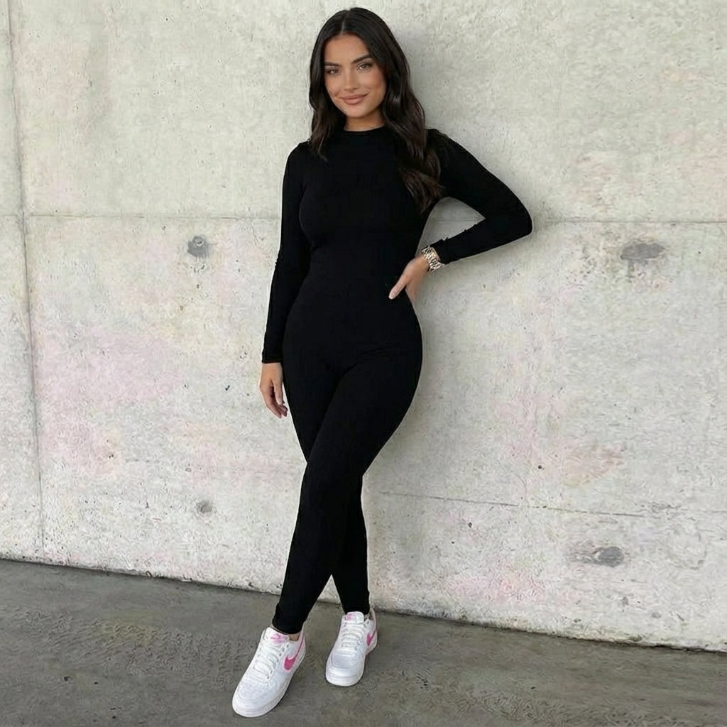 Modern Minimal Sculpt Jumpsuit