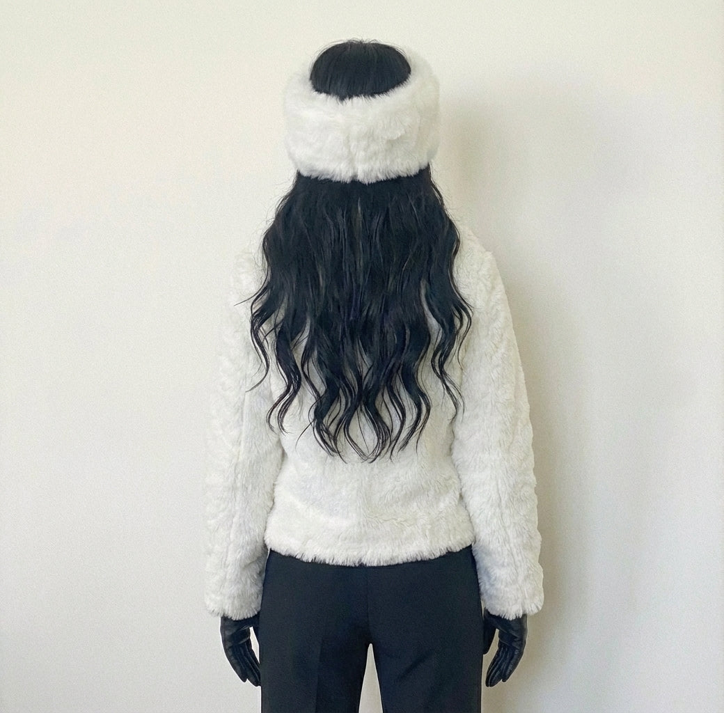 Modern Plush Winter Coat
