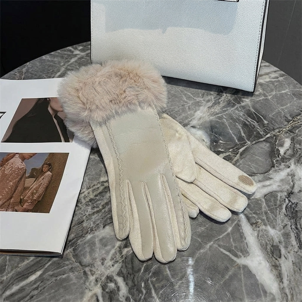 Winter Touch Leather Gloves