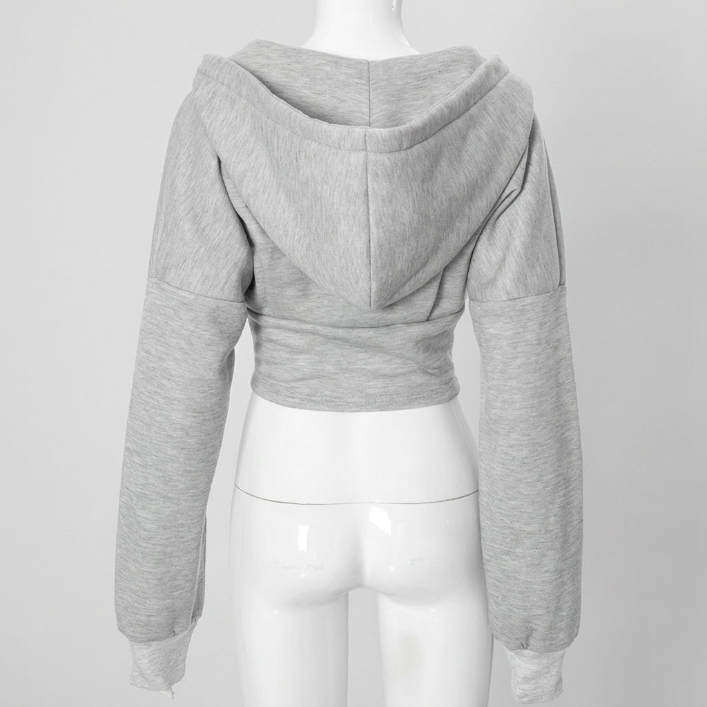 Timeless Corset Detail Hoodie