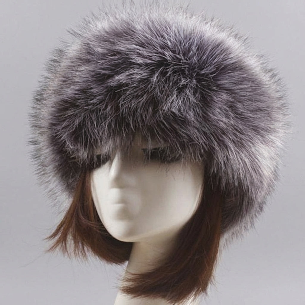 Plush Faux Fur Winter Hat