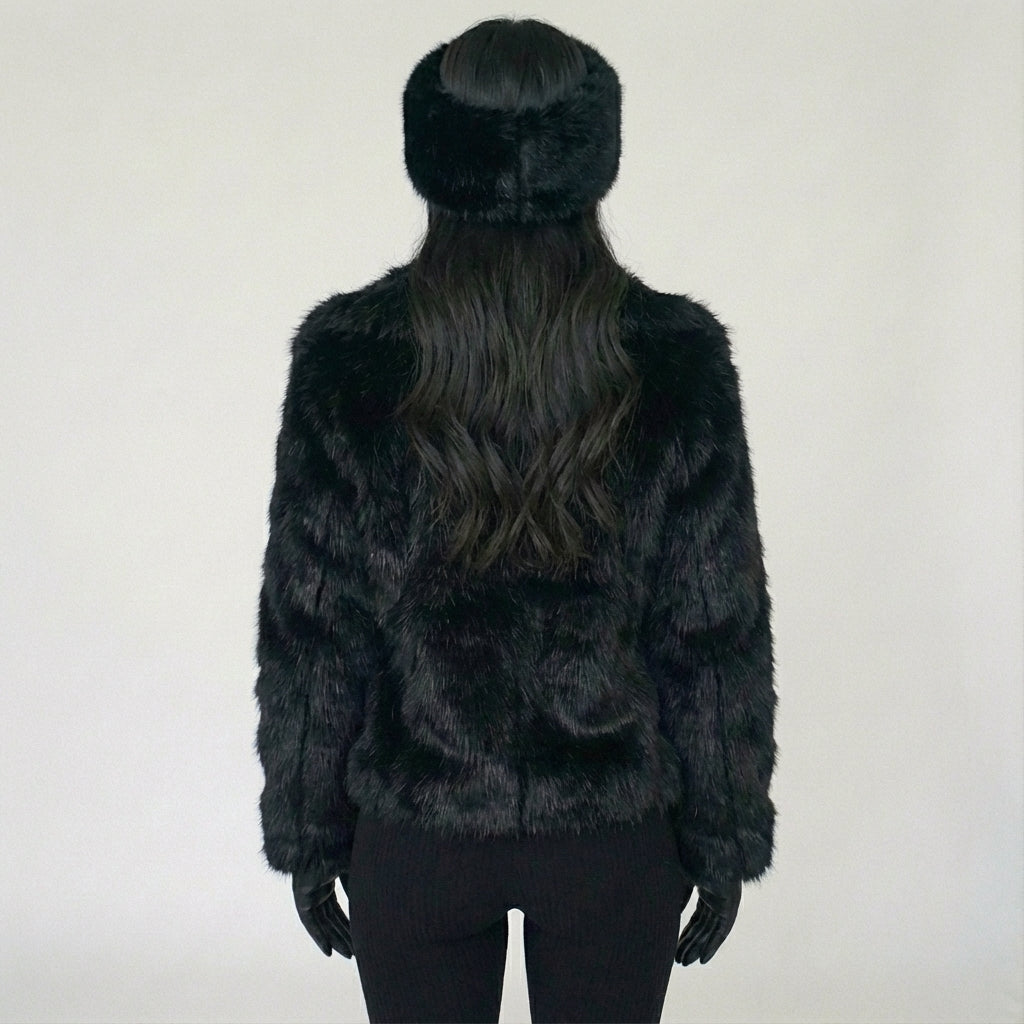 Modern Plush Winter Coat