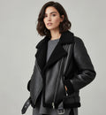 Winter Faux Leather Jacket