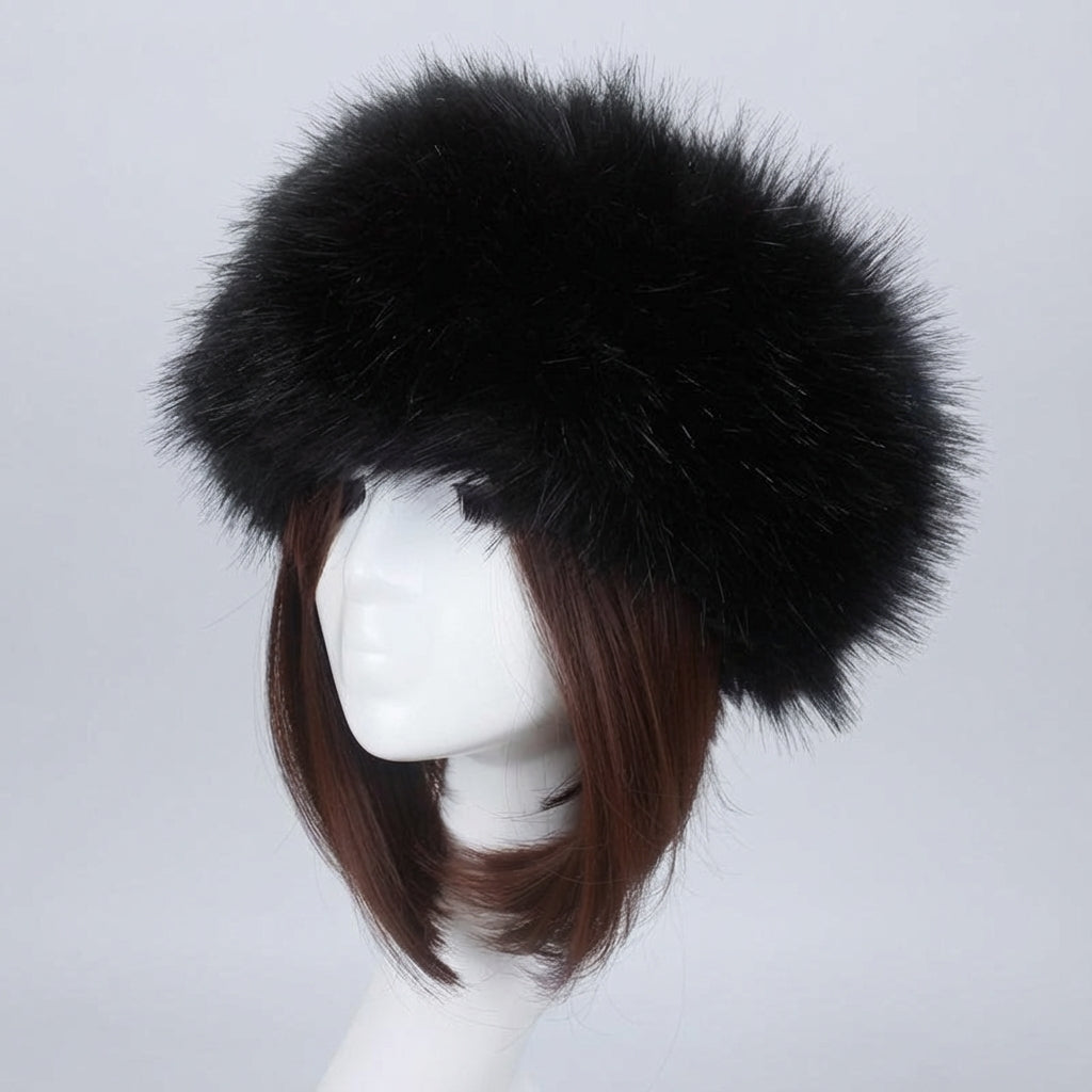 Plush Faux Fur Winter Hat