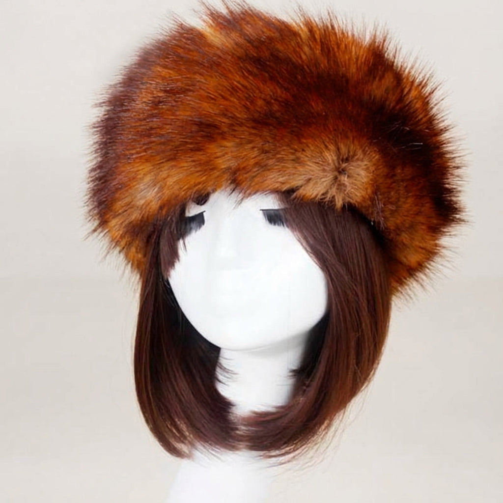 Plush Faux Fur Winter Hat