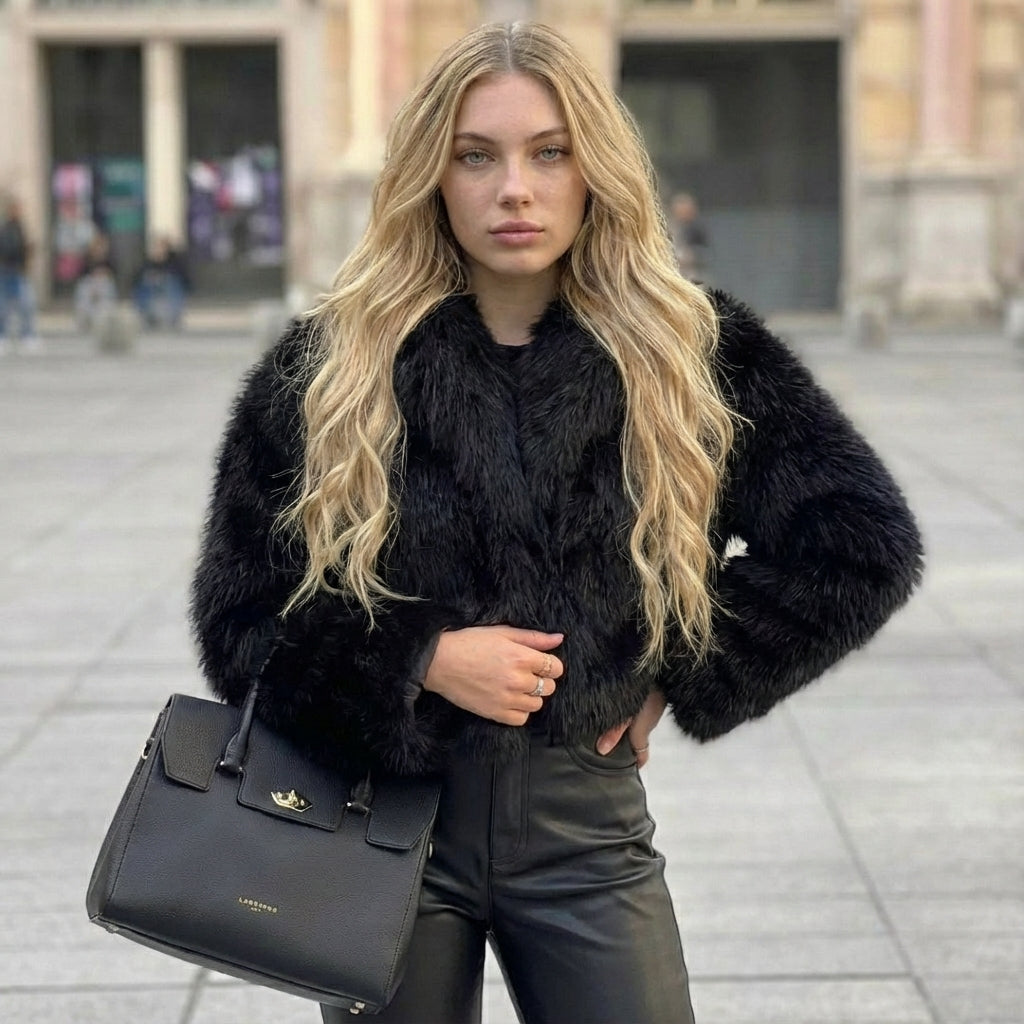 Modern Plush Winter Coat