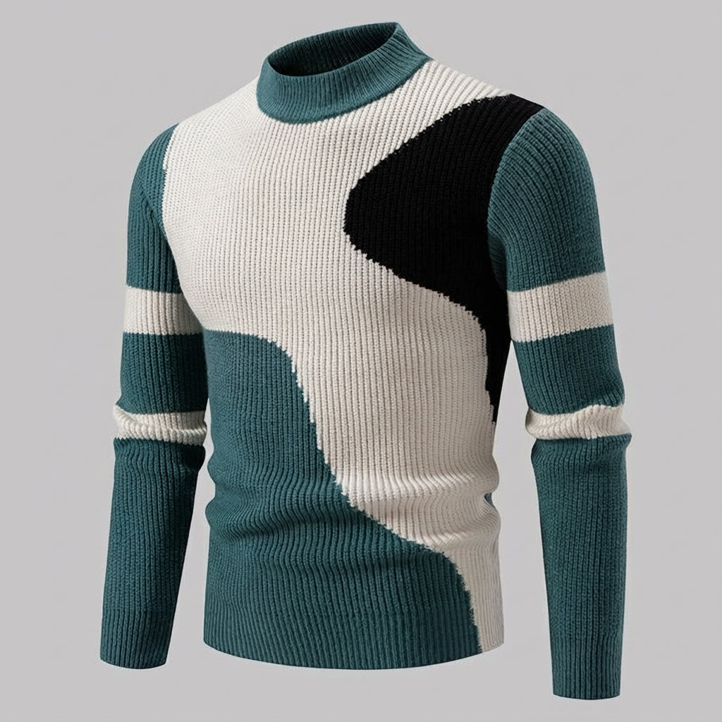Modern Cold Color Sweater