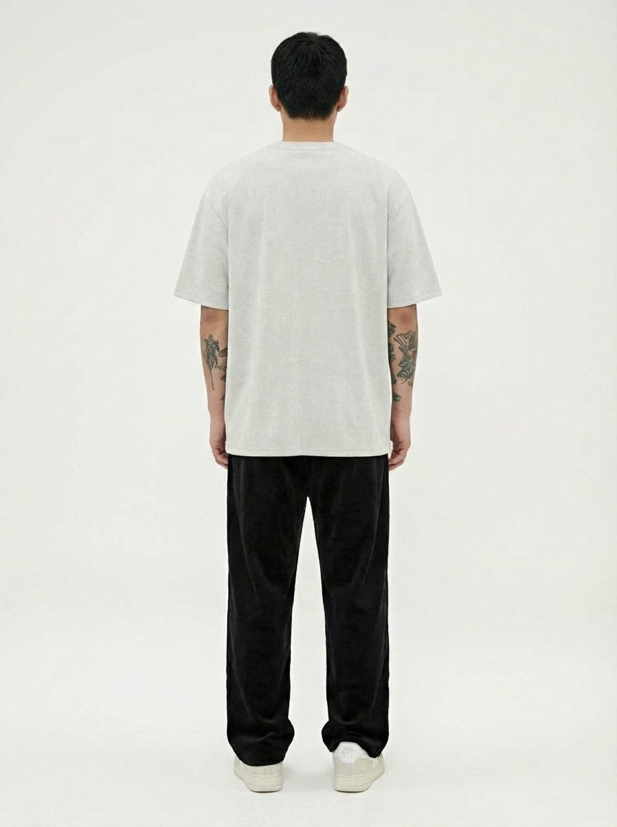 Velvet Winter Wide-Leg Trousers For Men