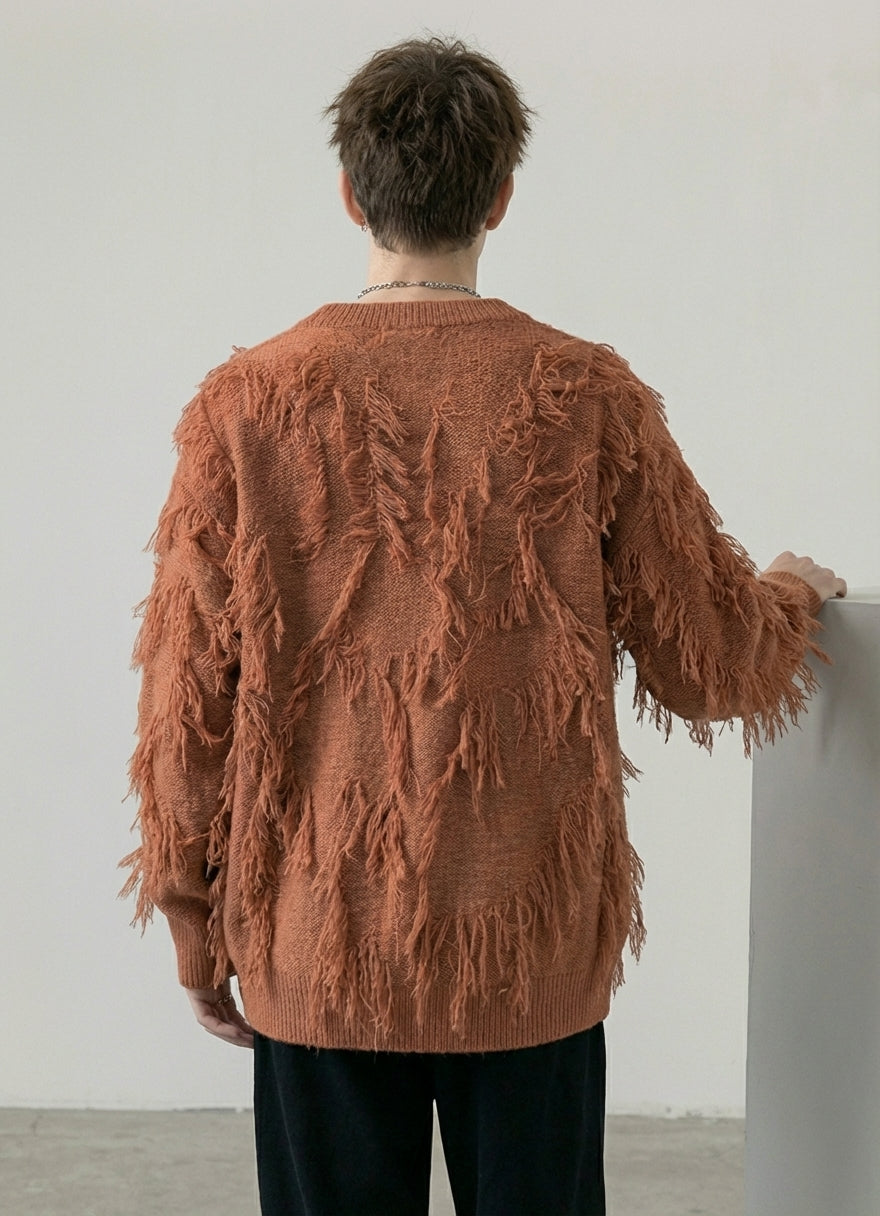 Cozy Jacquard Pullover Sweater