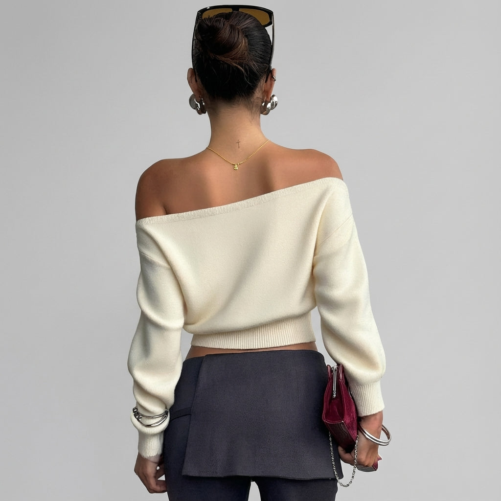 Sleek Winter Knit Top