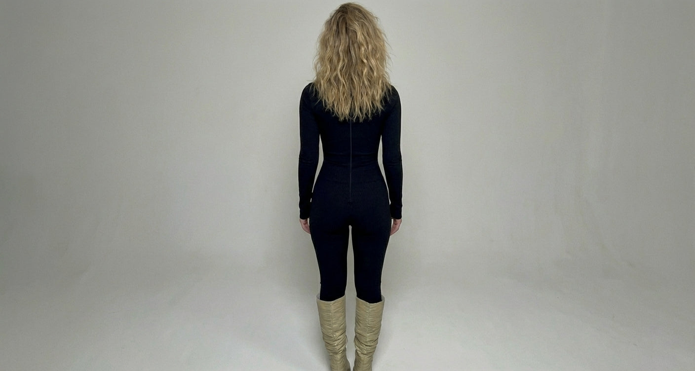 Modern Minimal Sculpt Jumpsuit