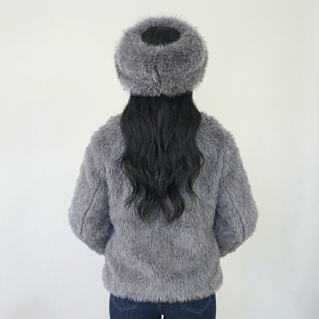 Modern Plush Winter Coat