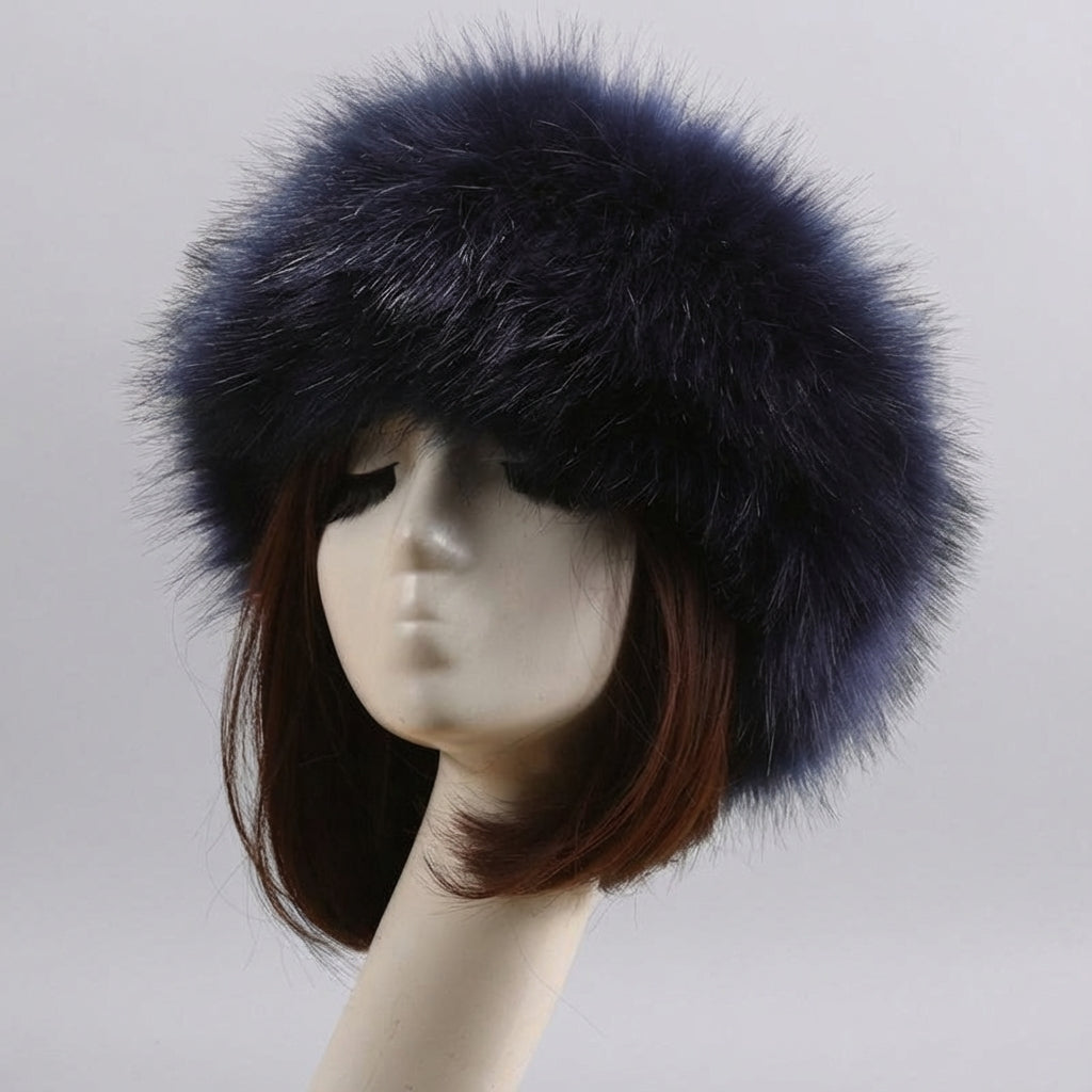 Plush Faux Fur Winter Hat