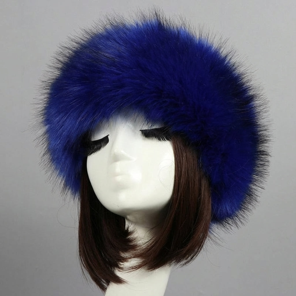 Plush Faux Fur Winter Hat