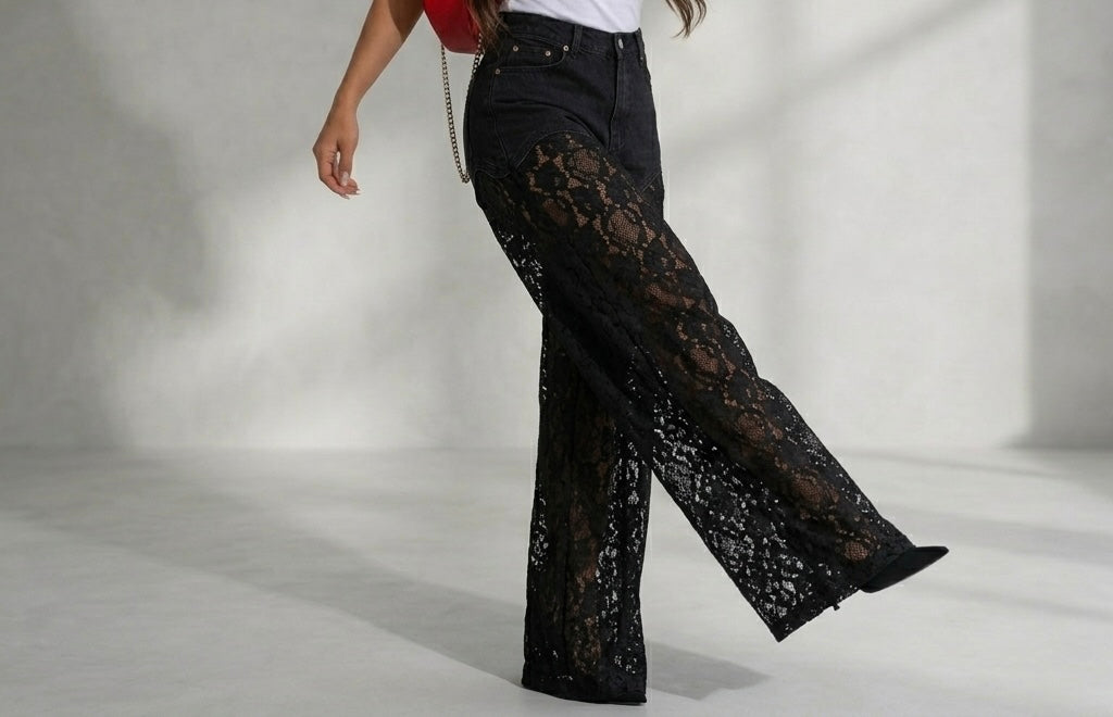 Lace Line Pants