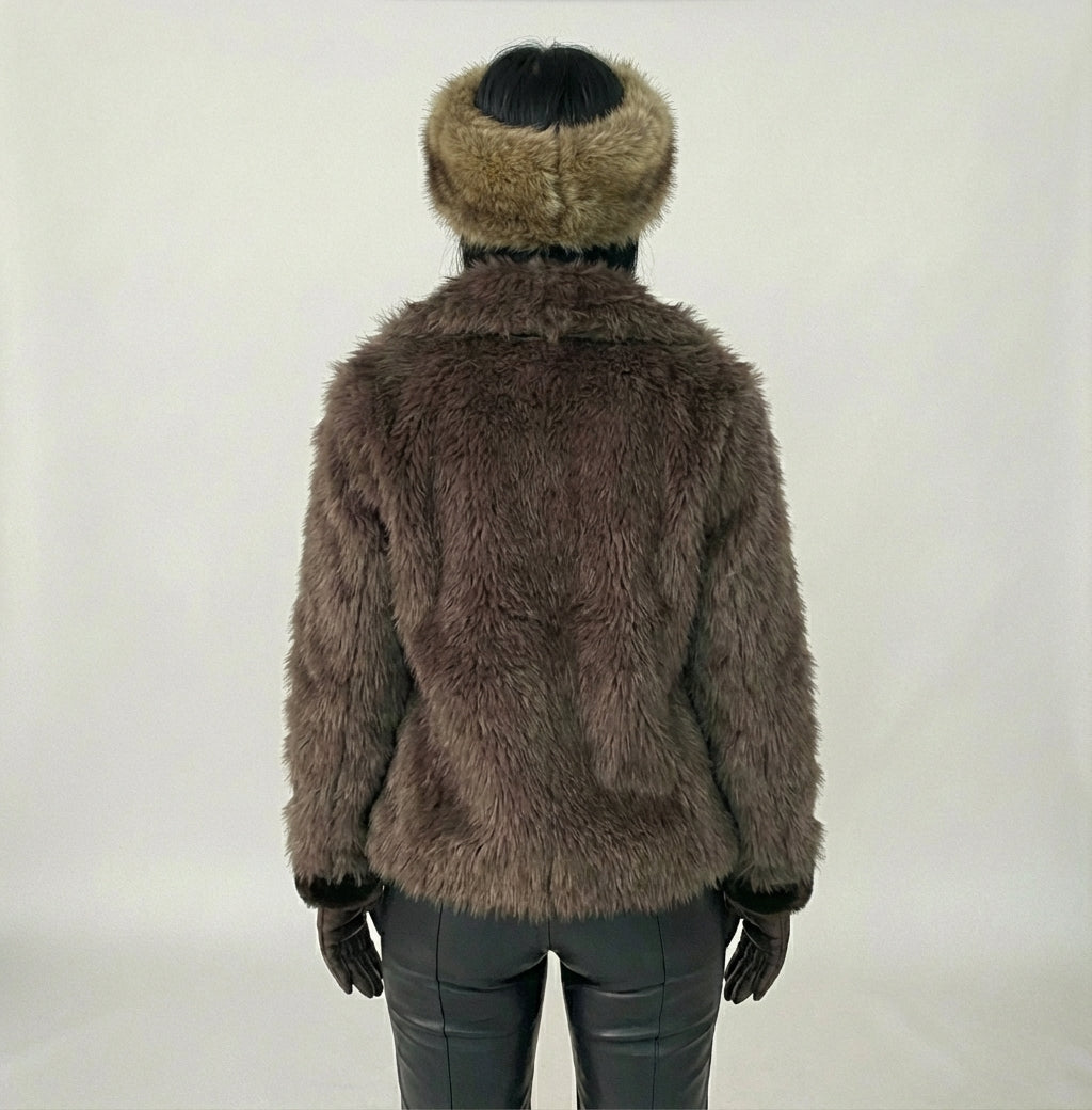 Modern Plush Winter Coat