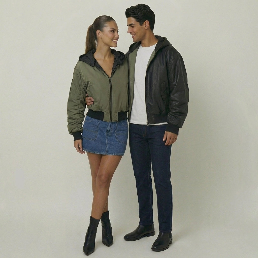 Timelessly Modern Reversible Jacket