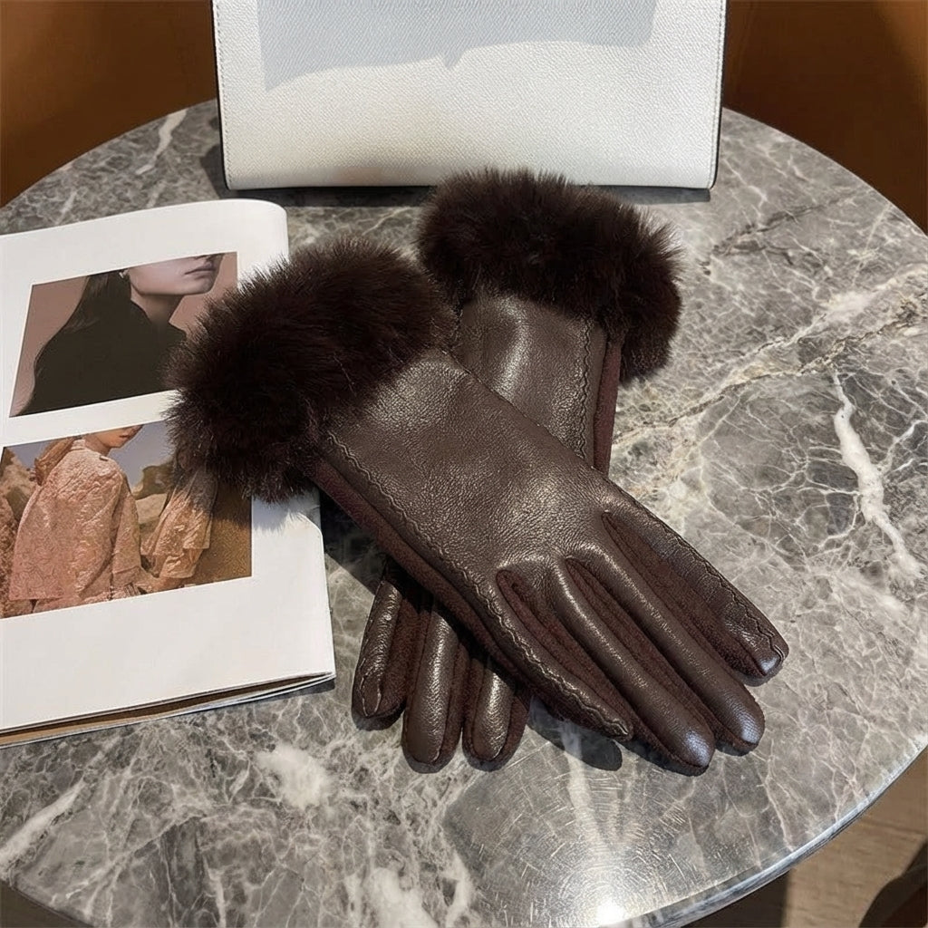 Winter Touch Leather Gloves