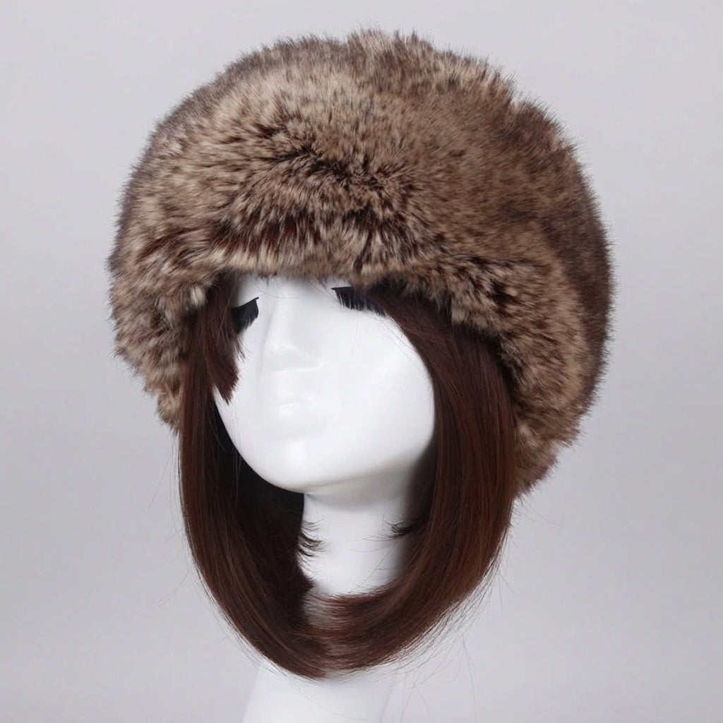 Plush Faux Fur Winter Hat