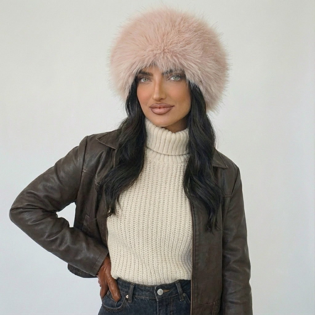 Plush Faux Fur Winter Hat