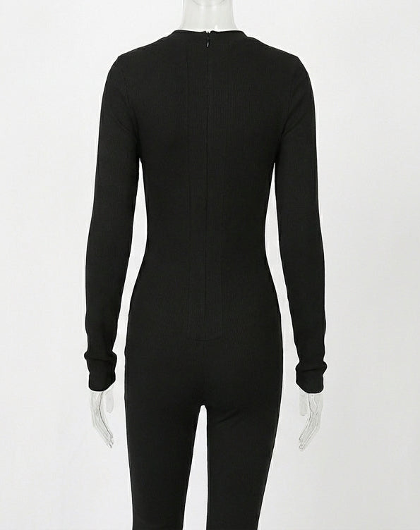 Modern Minimal Sculpt Jumpsuit