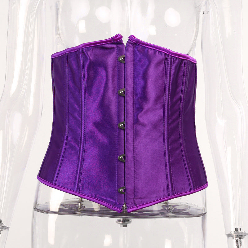 Zipper Waist Jumpsuit + Sleek Corset Set