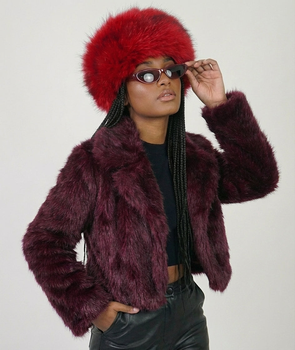 Modern Plush Winter Coat