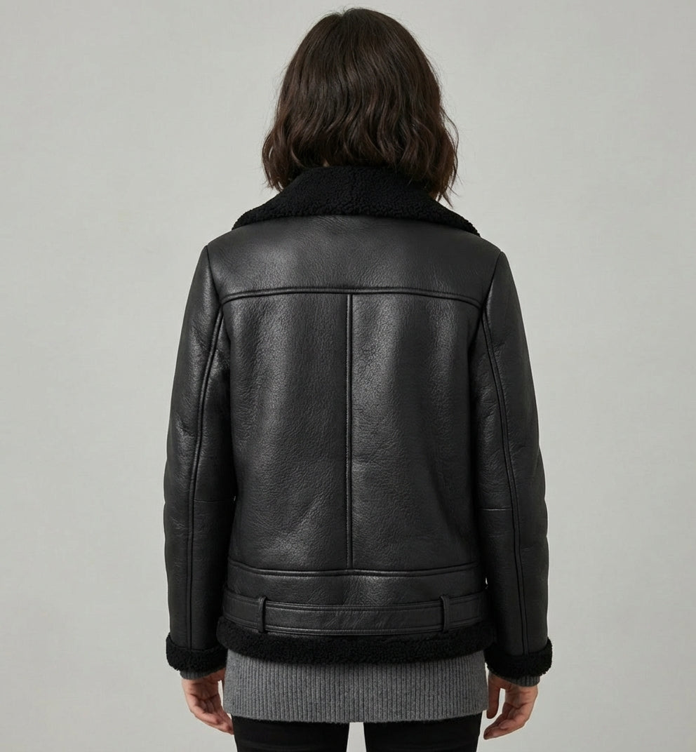 Winter Faux Leather Jacket