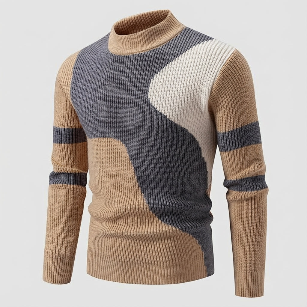 Modern Cold Color Sweater