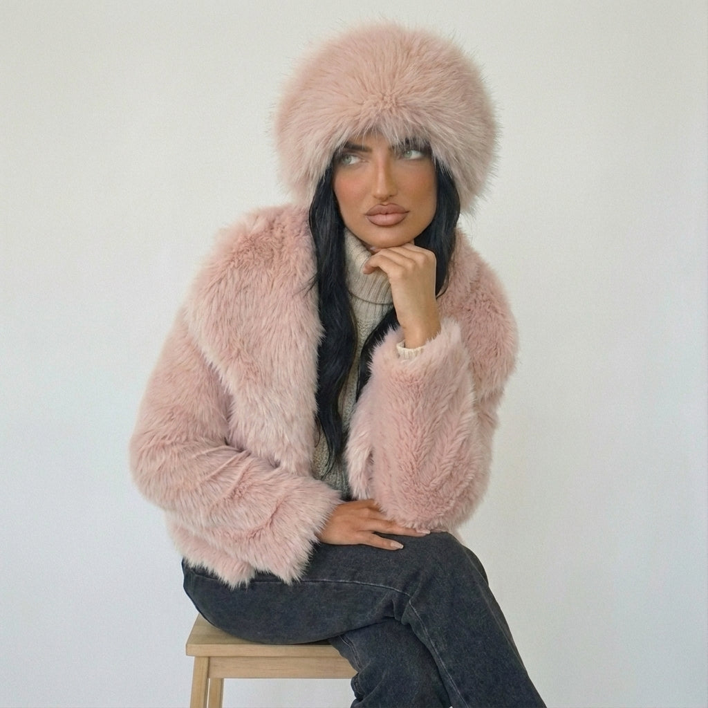 Modern Plush Winter Coat