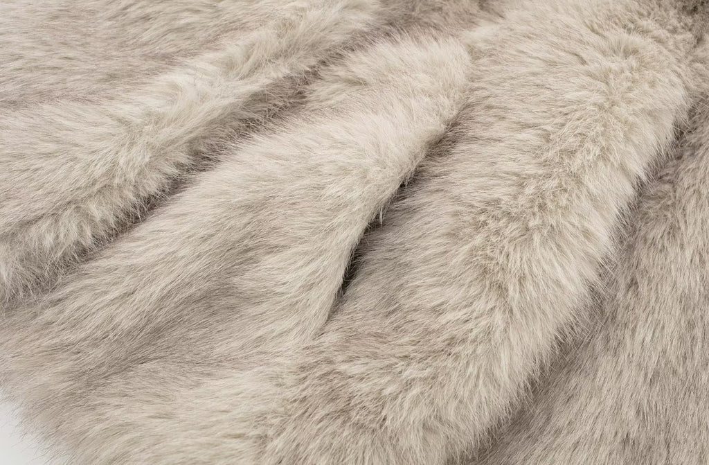 Modern Plush Winter Coat