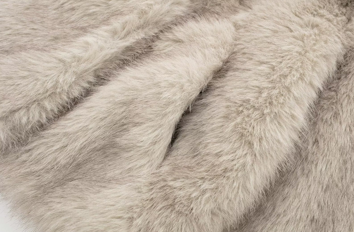 Modern Plush Winter Coat